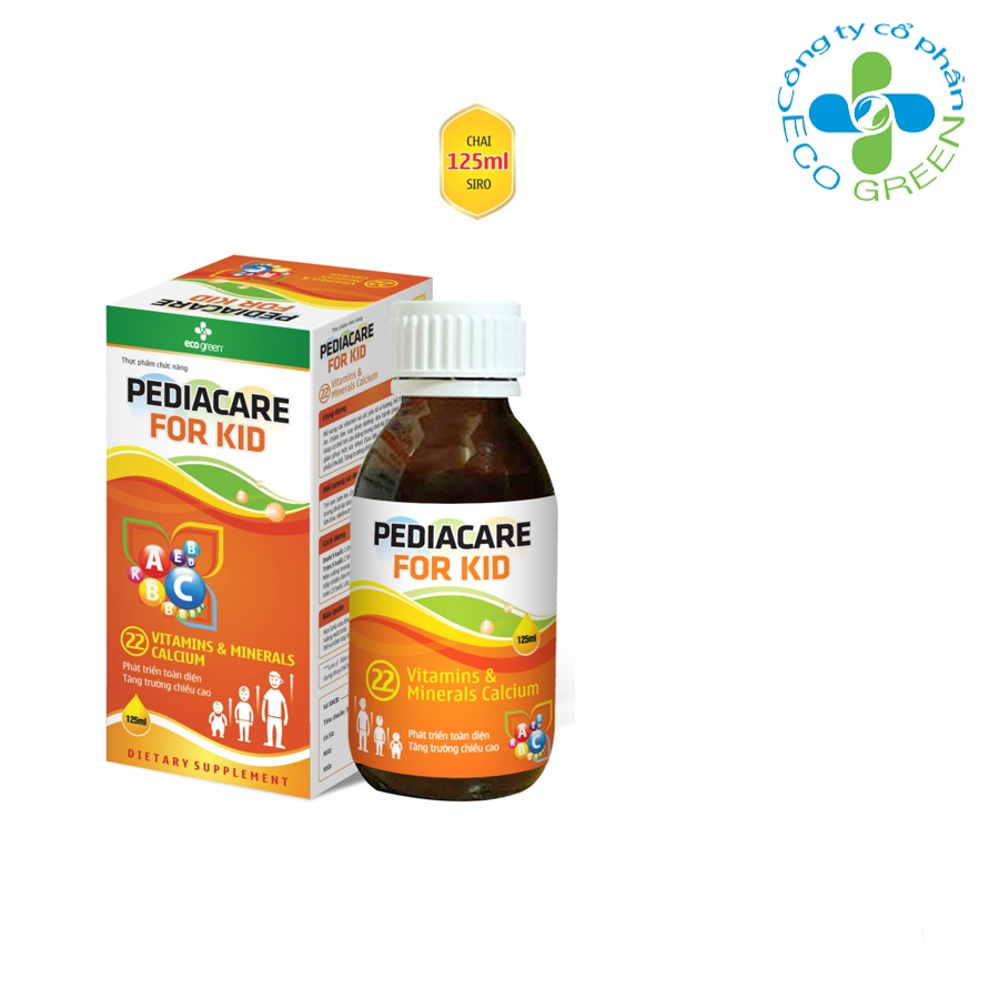 PEDIA CARE FOR KID - 22 VITAMIN & MINERALS CALCIUM